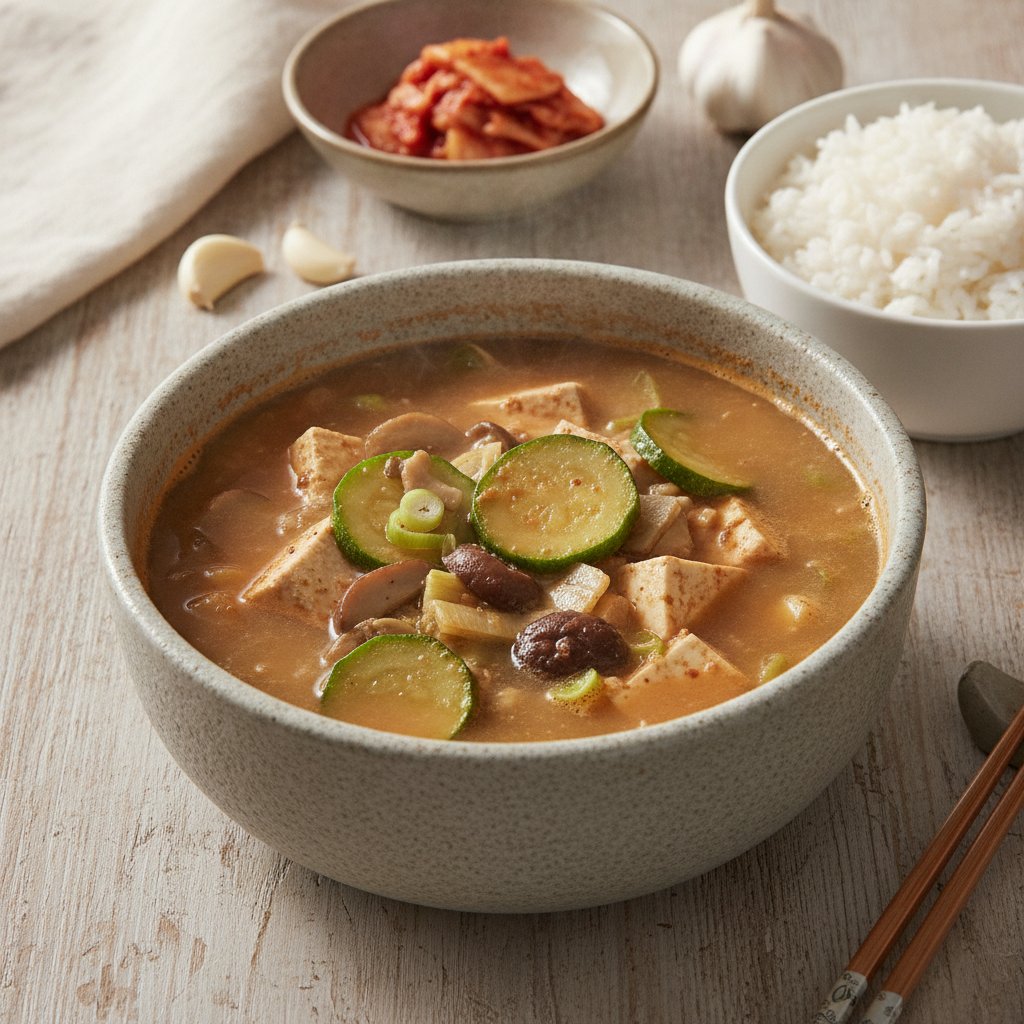 Fermented Bean Paste Stew (Low-Calorie)