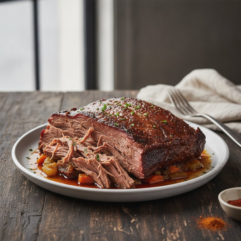 Roast Beef Brisket (No-Chop)