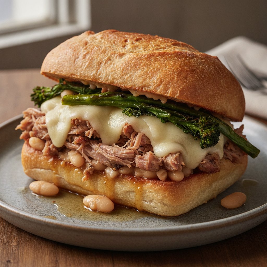 Italian Roast Pork Sandwich (High-Protein)