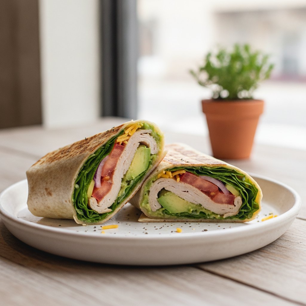 Turkey Avocado Ranch Wrap