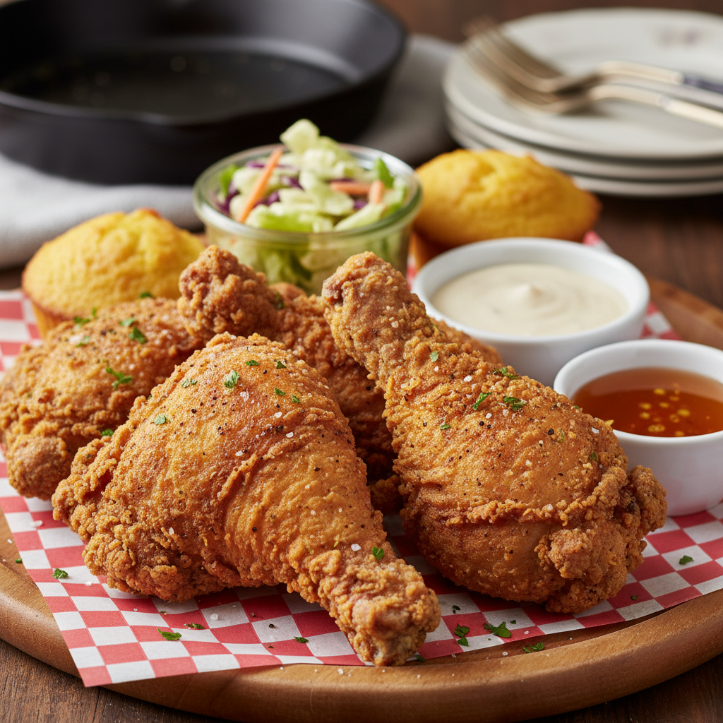 Southern Buttermilk Fried Chicken