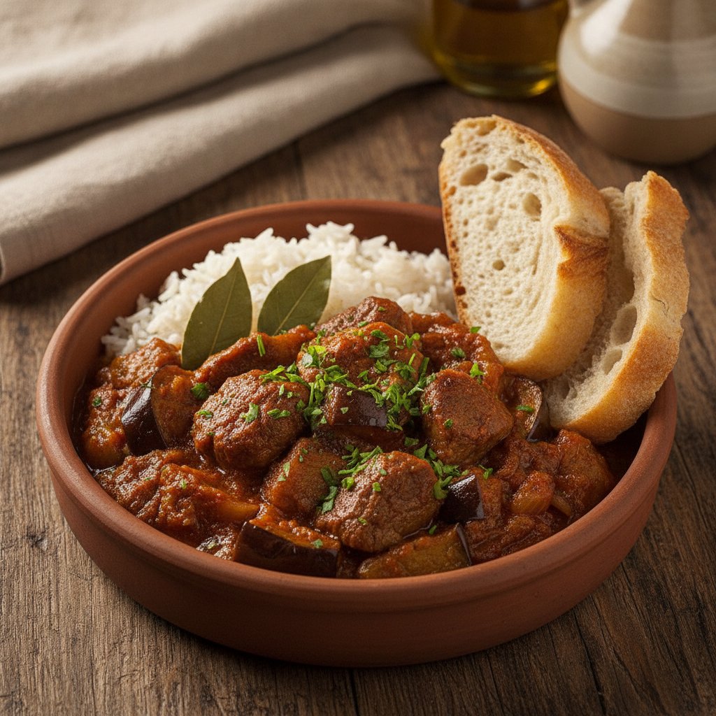 Lamb and Eggplant Stew