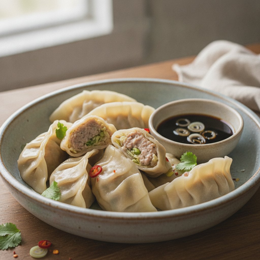 Pork Dumplings (Low-Calorie)
