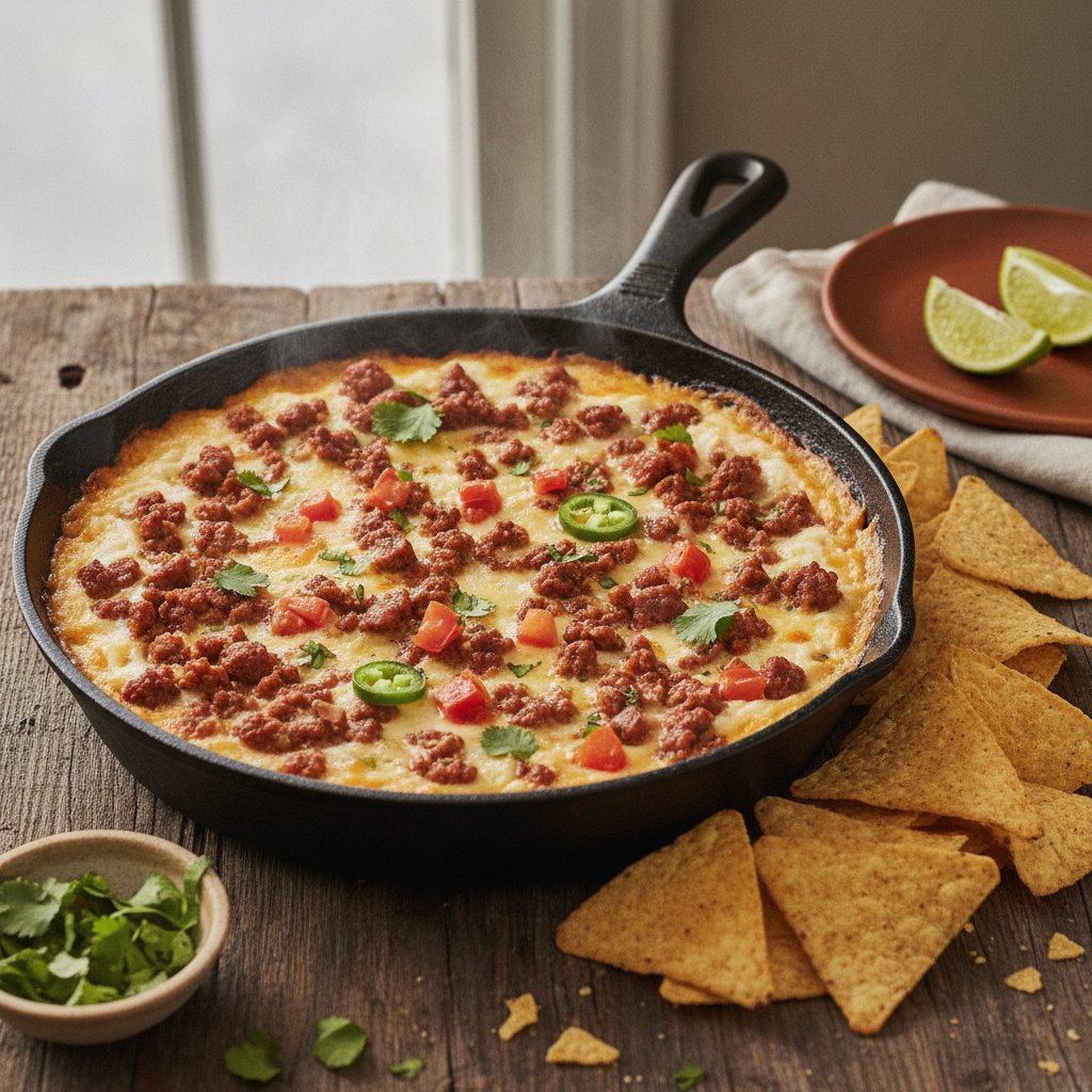 Chorizo and Cheese Dip