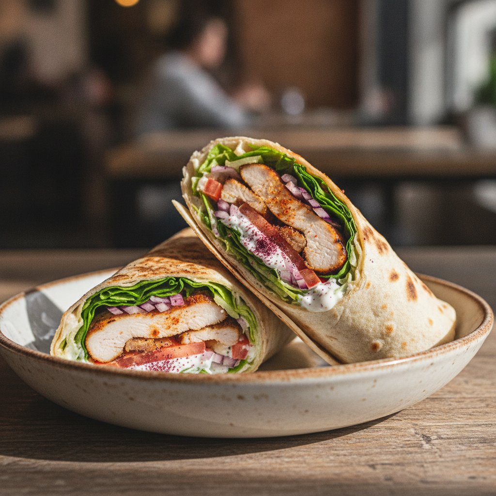 Turkey Doner Wrap