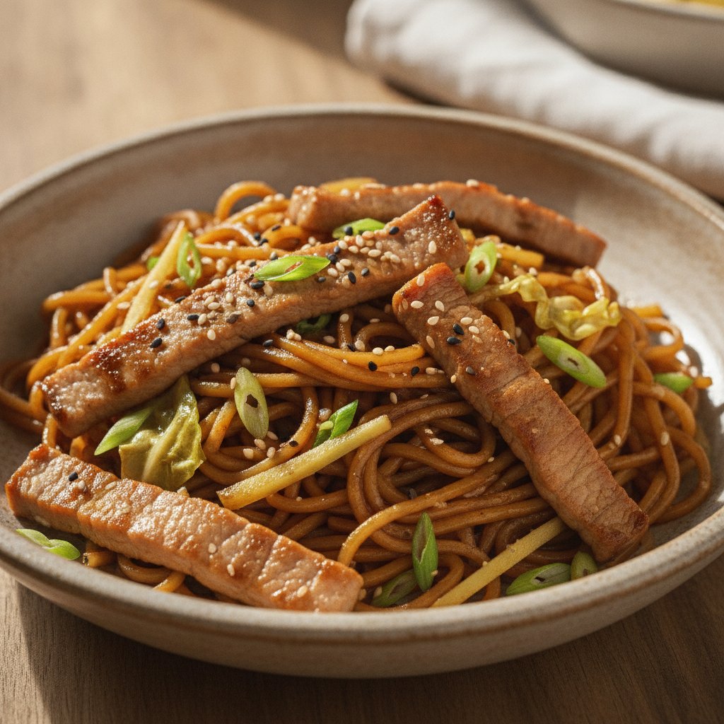 Sweet Soy Fried Noodles (Gluten-Free)