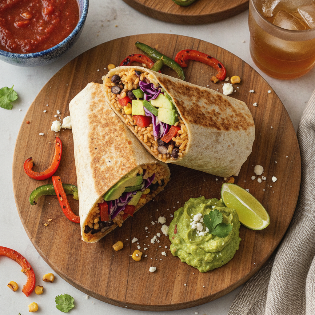 Mission Veggie Burrito