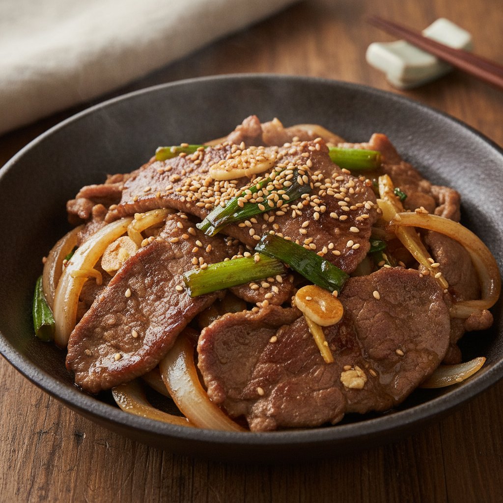 Grilled Lamb and Onion Skillet (Low-Chol)