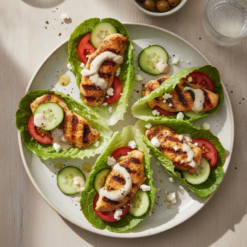 Grilled Chicken Sandwich (Keto)