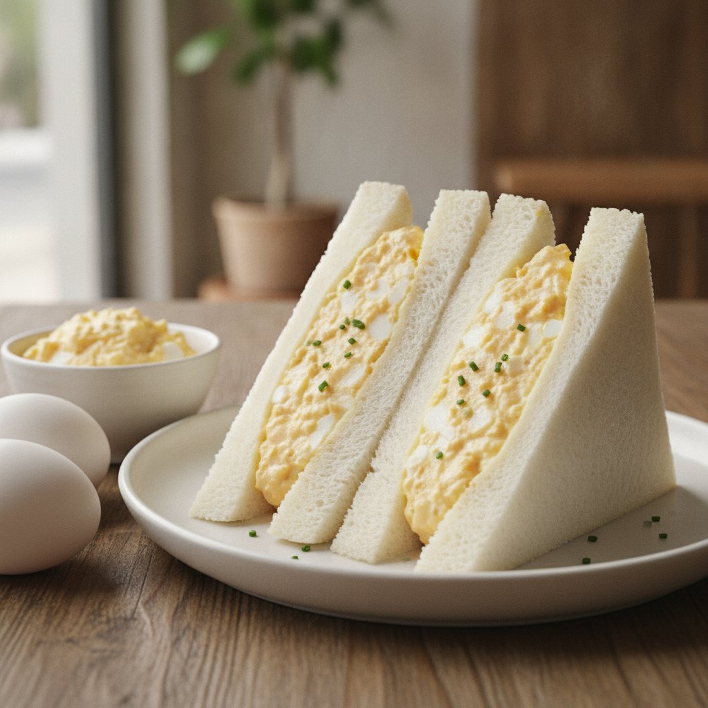 Japanese Egg Salad Sandwich