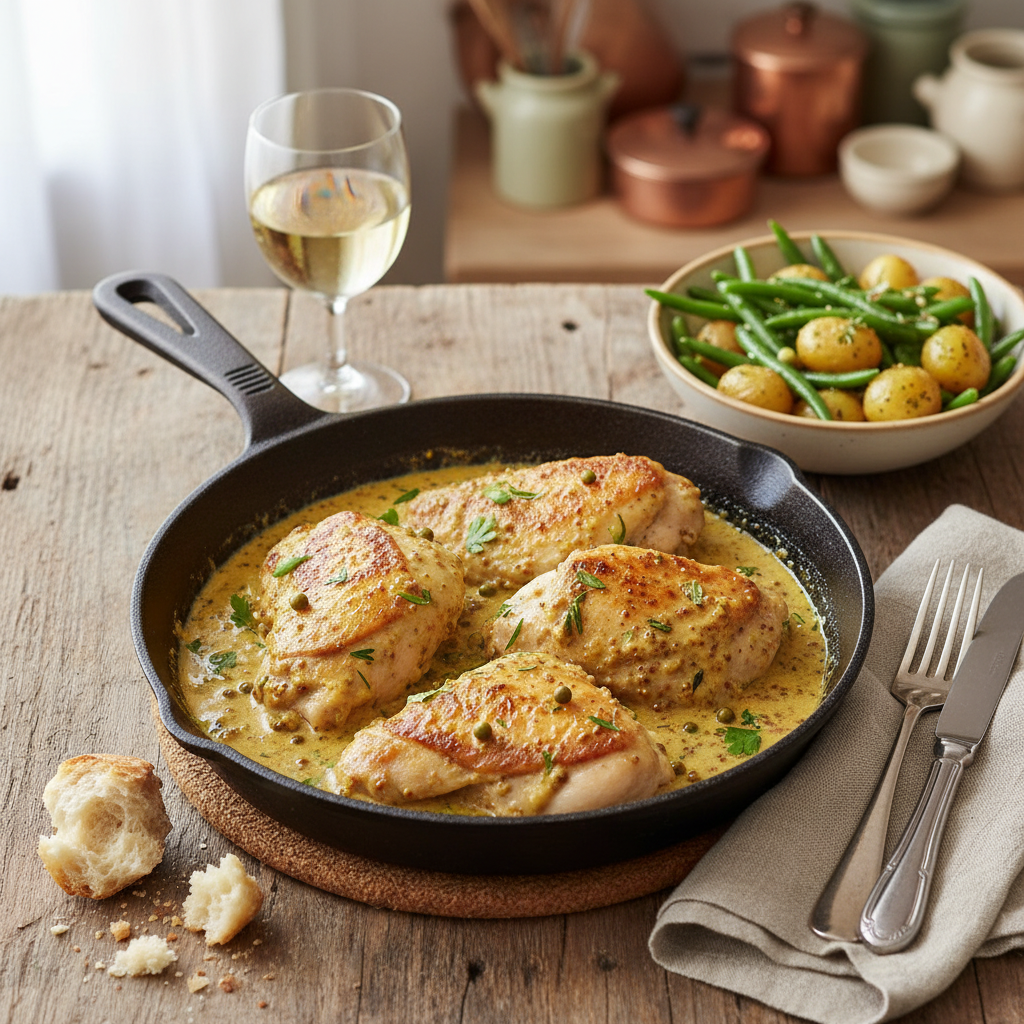 Poulet Moutarde