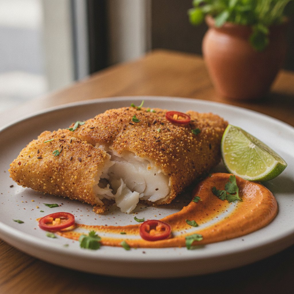 Crispy Battered Cod Fillet