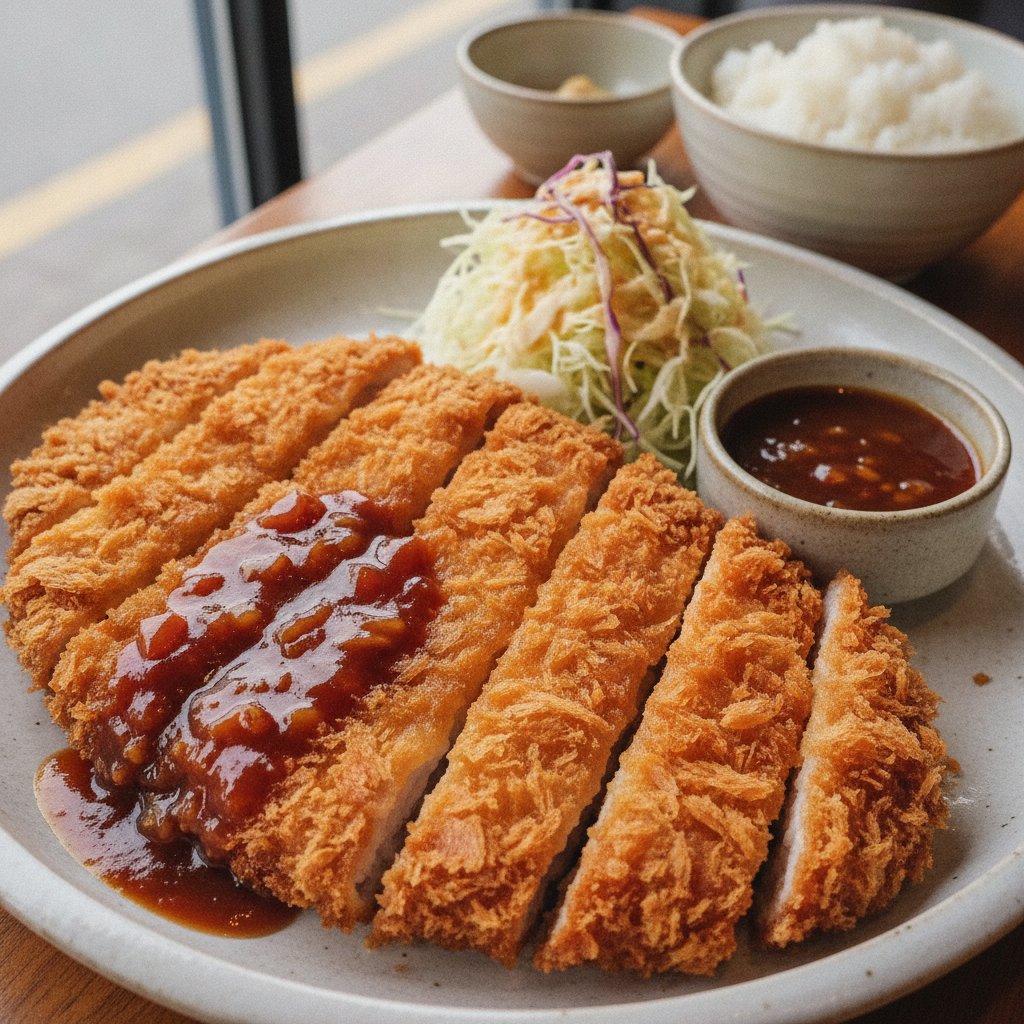 Korean Fried Pork Cutlet