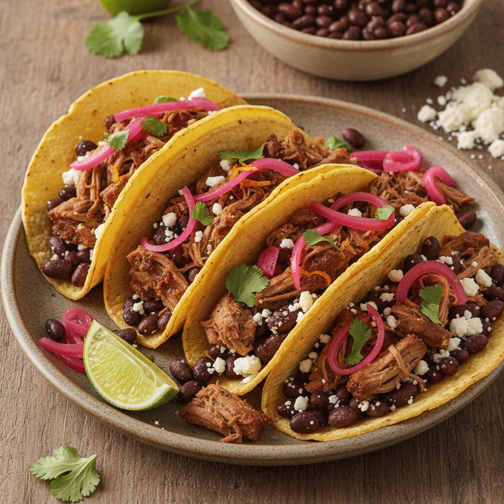 Slow Cooked Pork Tacos (High-Protein)