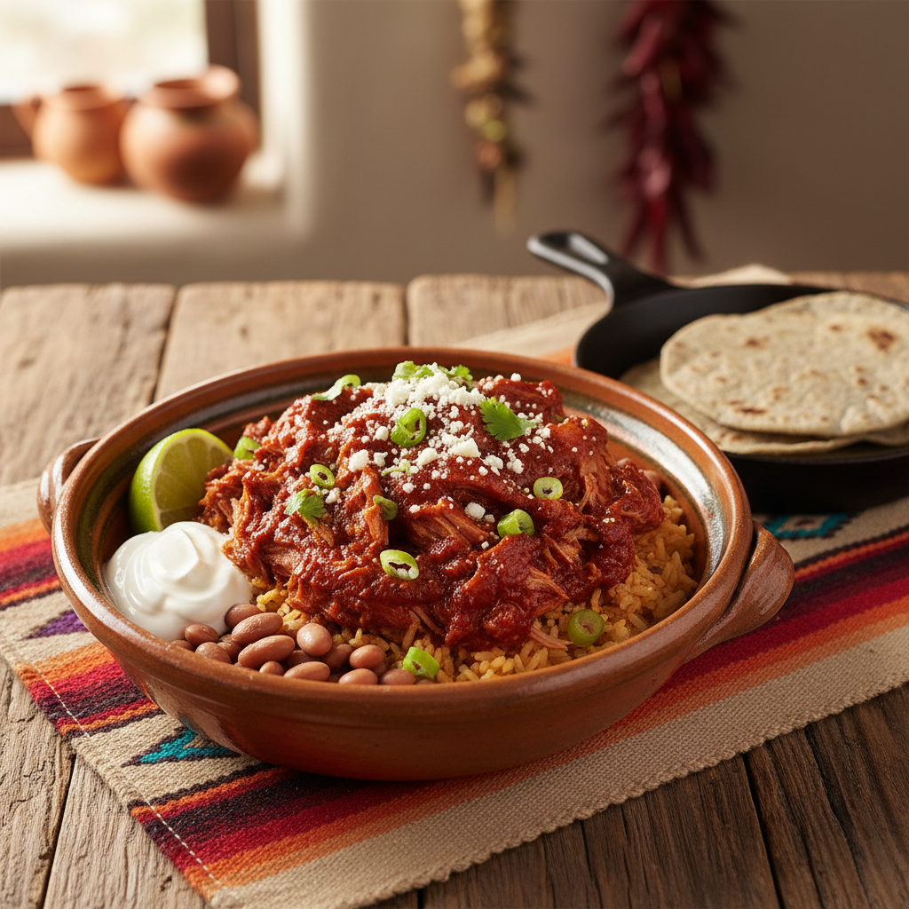 New Mexico Carne Adovada Bowl