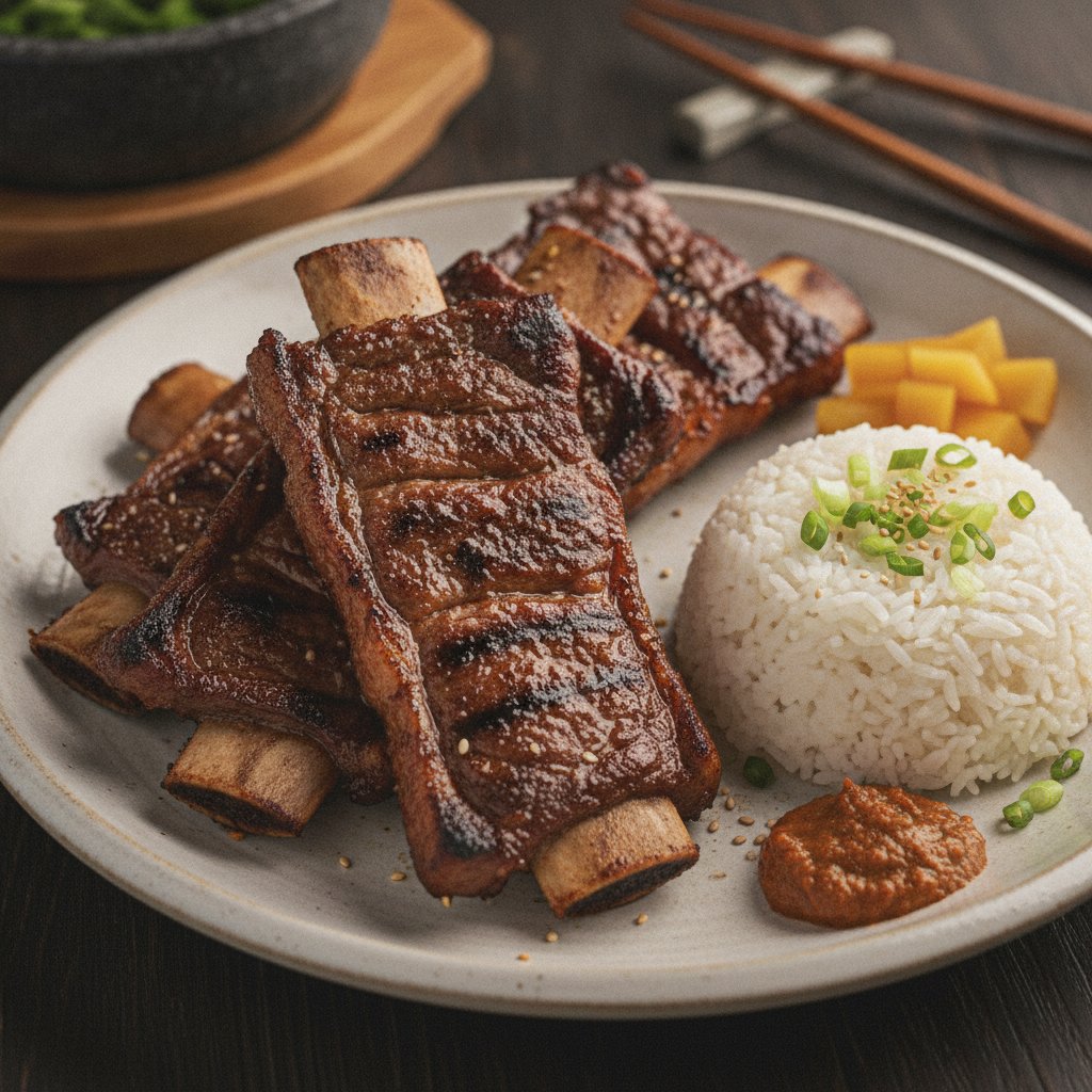 Korean Grilled Beef Ribs