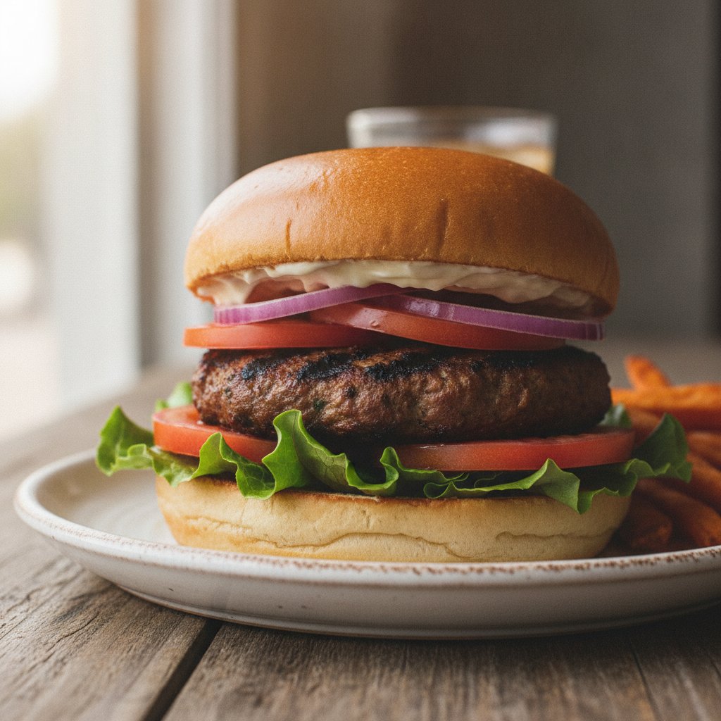 Grilled Turkey Burger