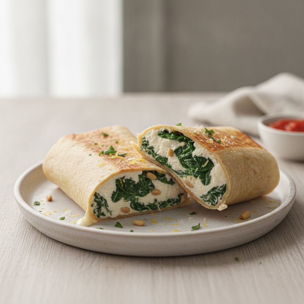 Spinach and Ricotta Wrap