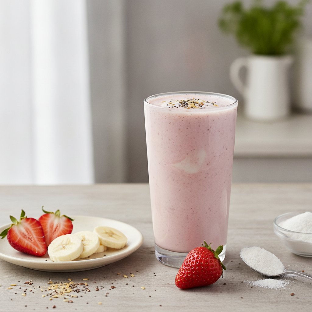 Strawberry Banana Smoothie (GLP-1)