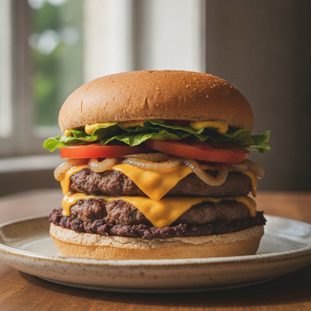 Double Double Burger (High-Protein)
