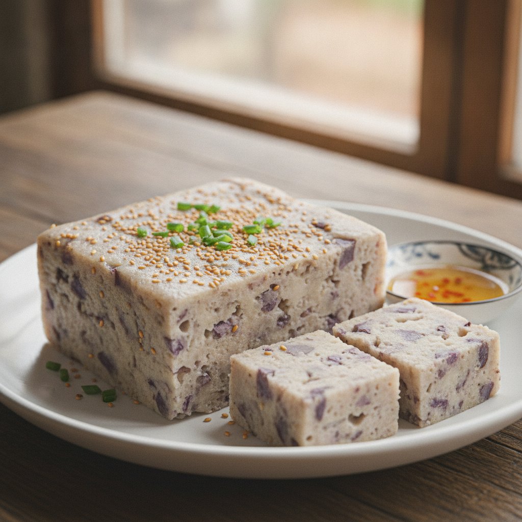 Steamed Taro Cake
