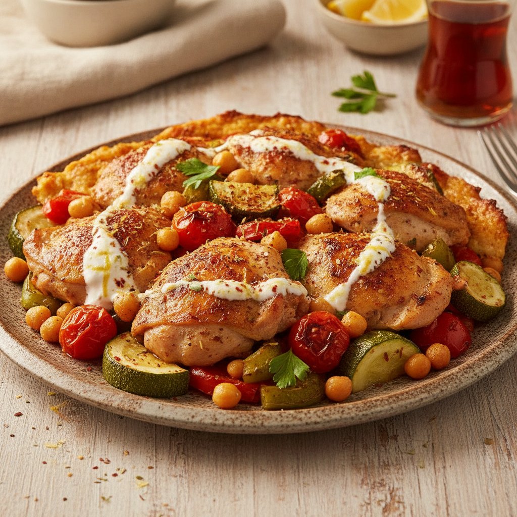 Baked Chicken and Vegetable Casserole (GLP-1)
