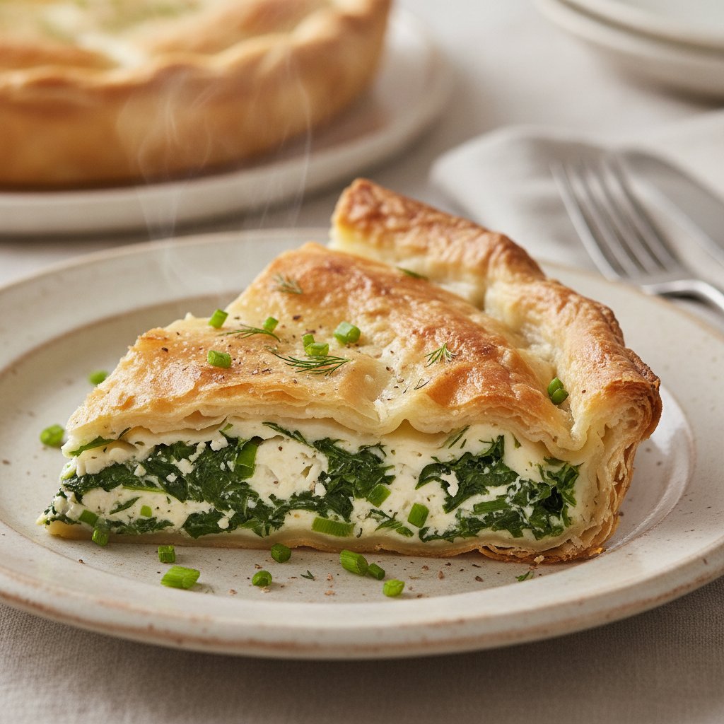 Baked Spinach and Cheese Pie