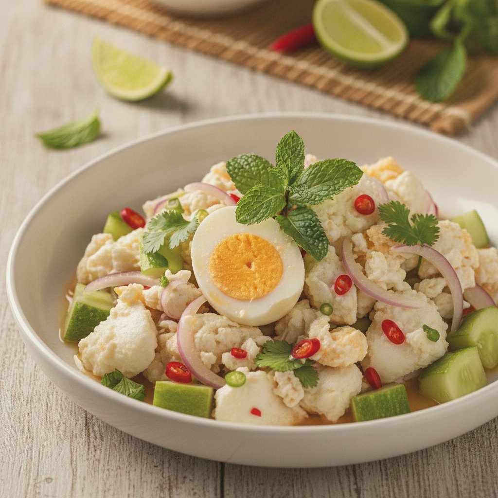 Spicy Egg Salad (Low-Chol)