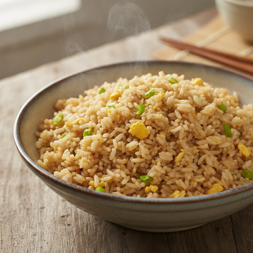 Egg Fried Rice (Low-Calorie)