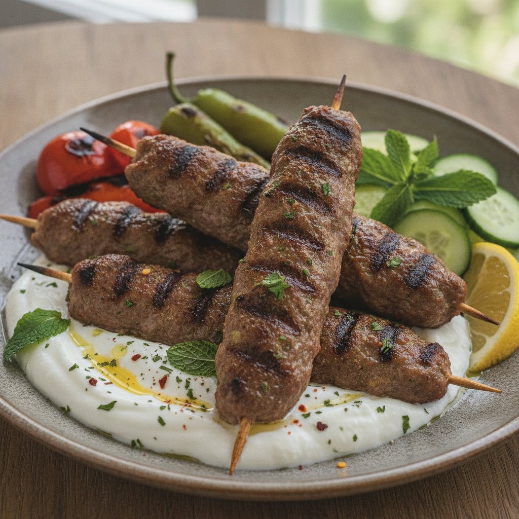 Ground Meat Skewers (Keto)