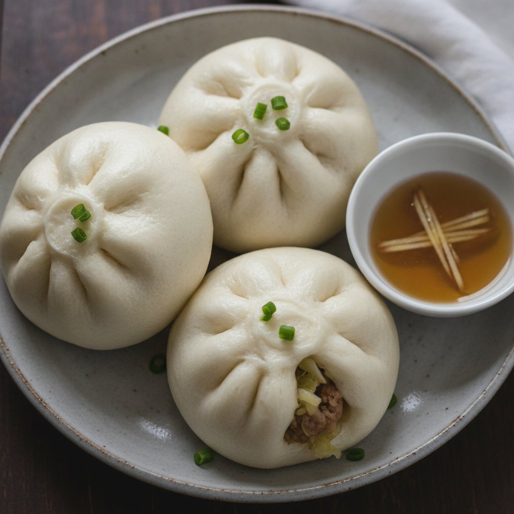 Pork and Cabbage Buns