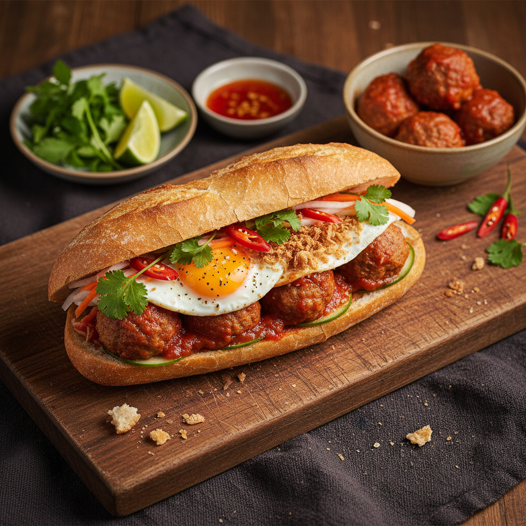 Banh Mi Xiu Mai