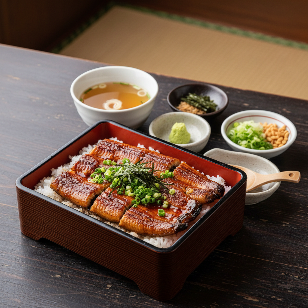 Glazed Eel Rice Three Ways — Nagoya Hitsumabushi