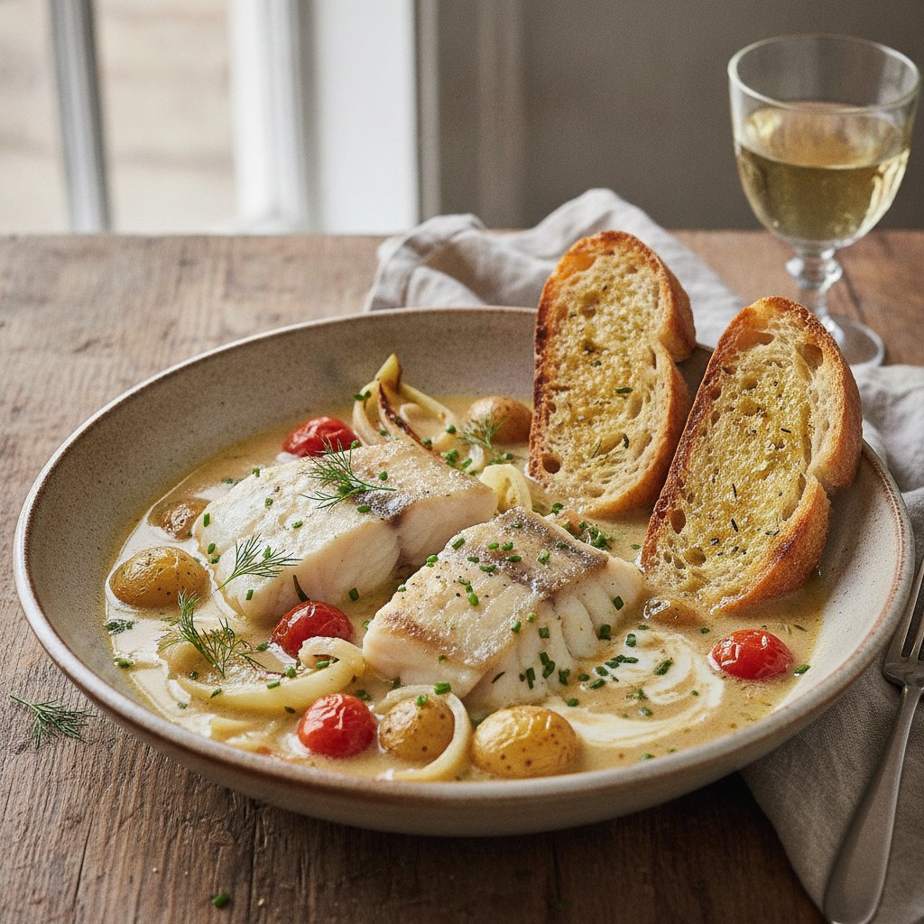 White Wine Fish Stew