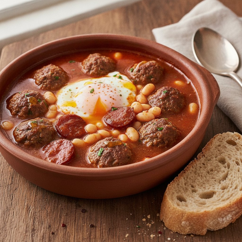 Spanish Meatball Soup (High-Protein)