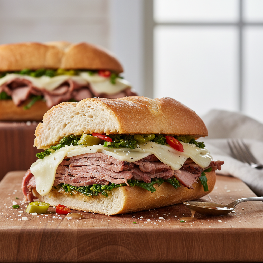 Philly Roast Pork Italian Sub
