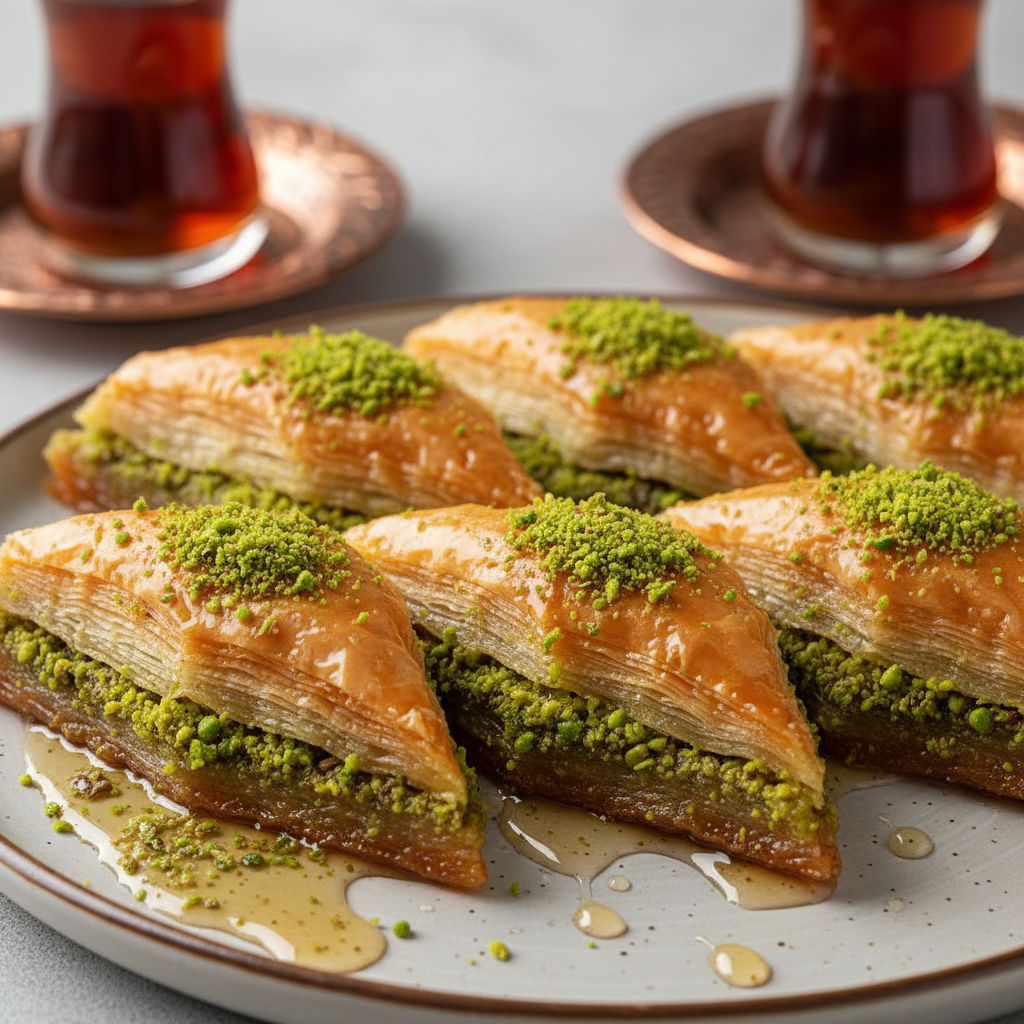 Turkish Pistachio Baklava
