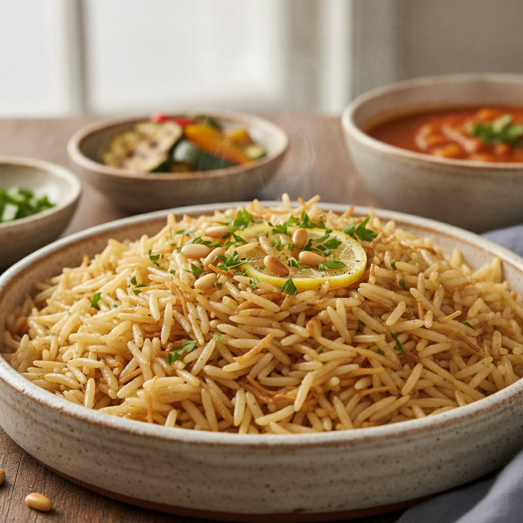 Turkish Rice Pilaf with Butter (Dairy-Free)
