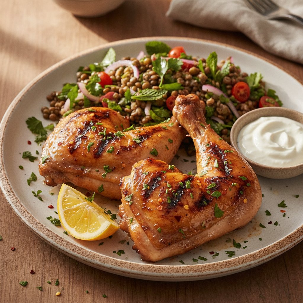 Grilled Chicken Halves (GLP-1)