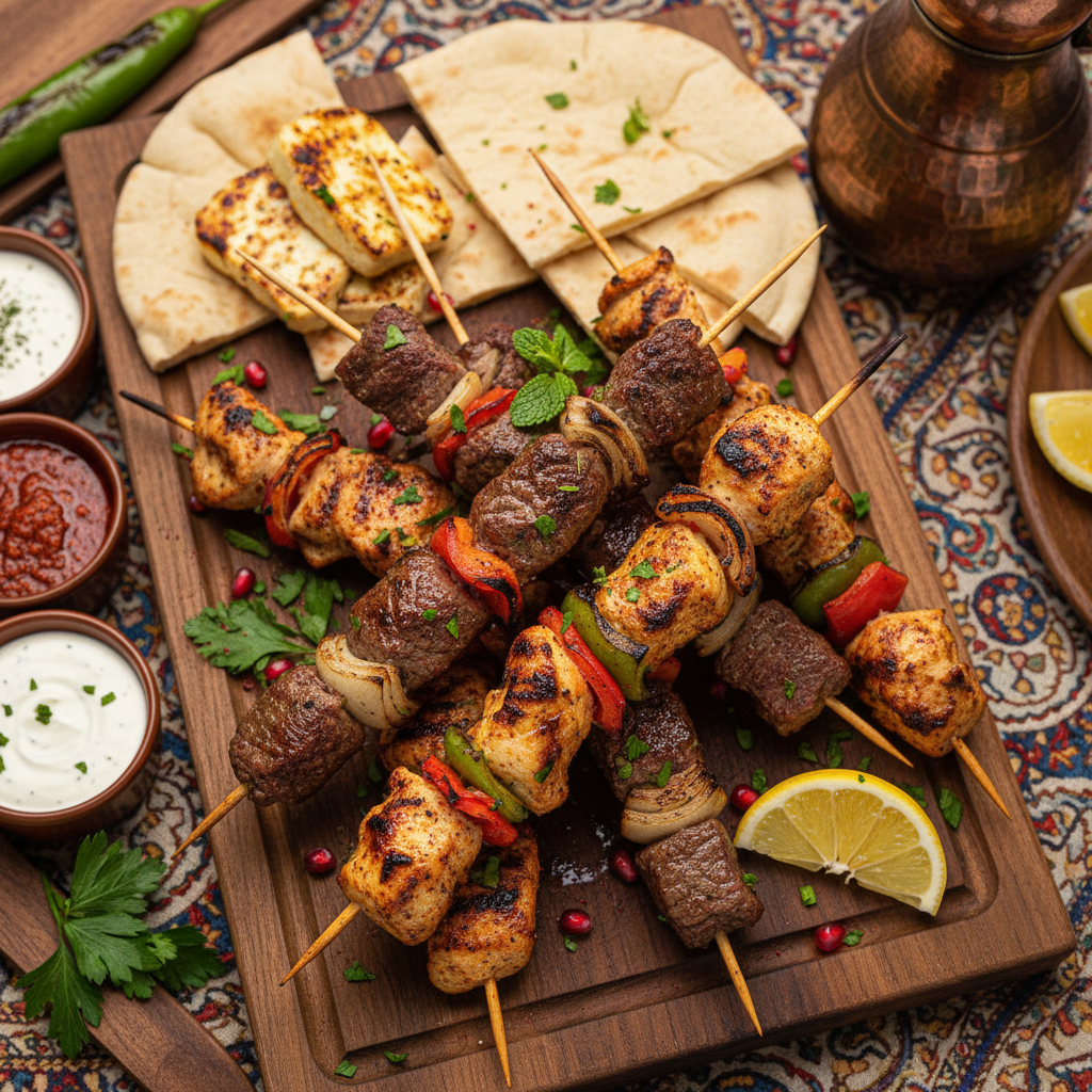 Mishkak Skewer Platter