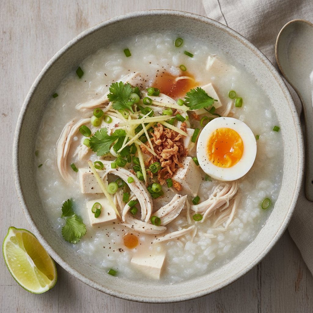 Chicken Rice Porridge (High-Protein)