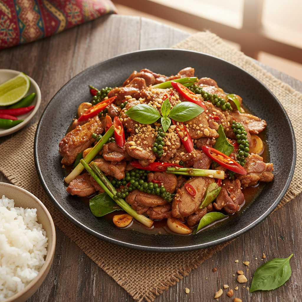 Ped Pad Prik Thai