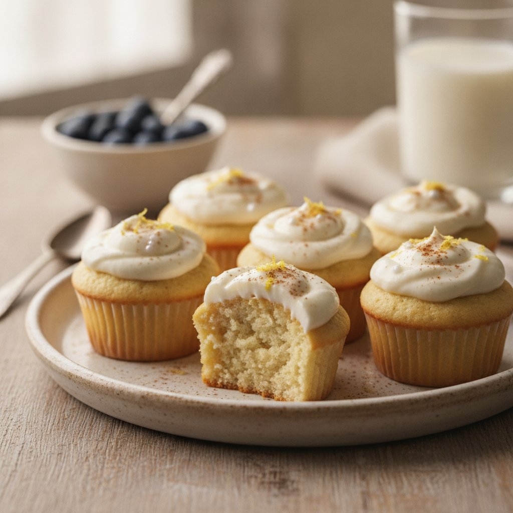 Sweet Milk Cupcakes (Low-Calorie)