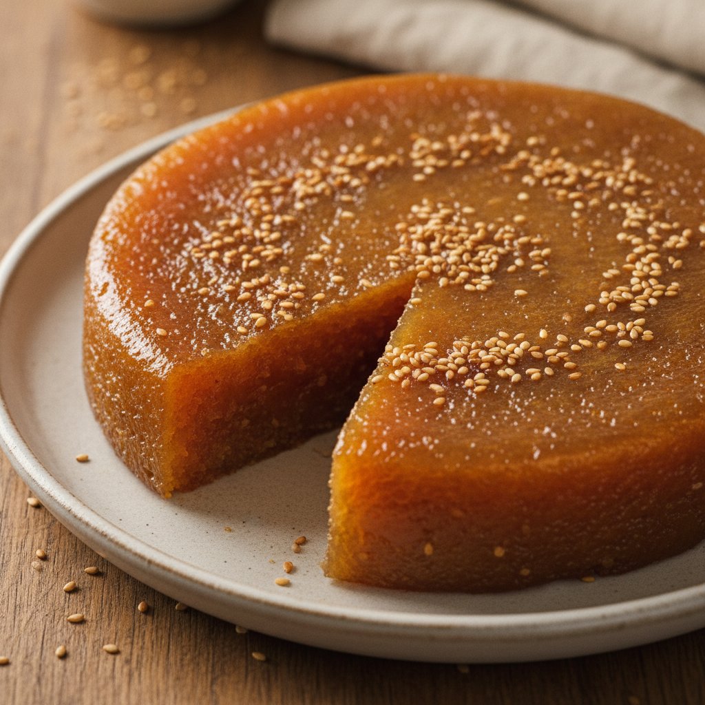 Steamed Sweet Rice Cake (Nian Gao Style)
