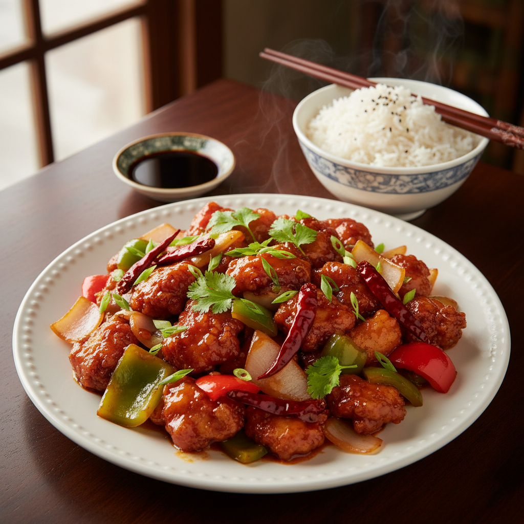 Crispy Spicy Chili Chicken — Indo-Chinese Chilli Chicken
