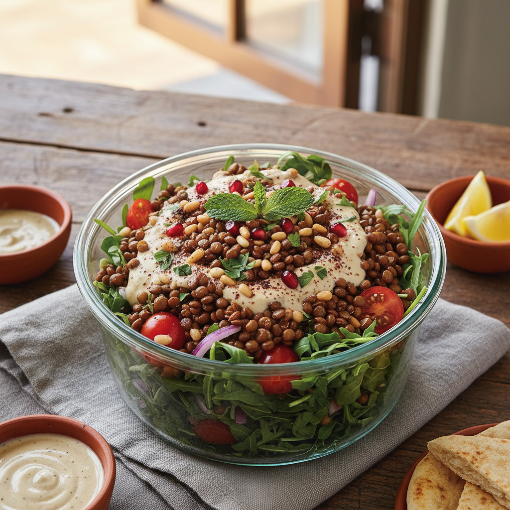 Lentil Jarjir Salad