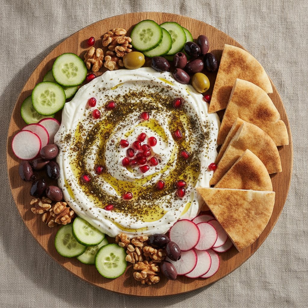 Strained Yogurt Cheese Board