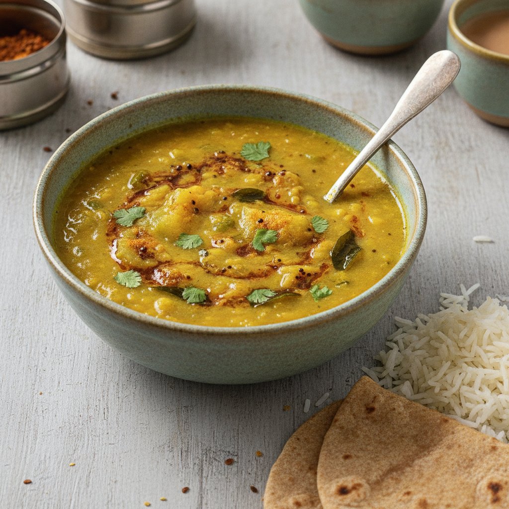 Bottle Gourd Lentil Soup