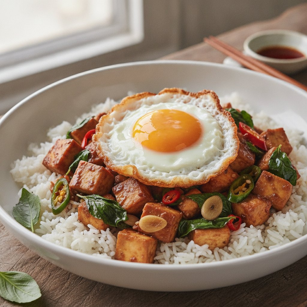 Basil Chicken Stir-Fry (High-Protein)