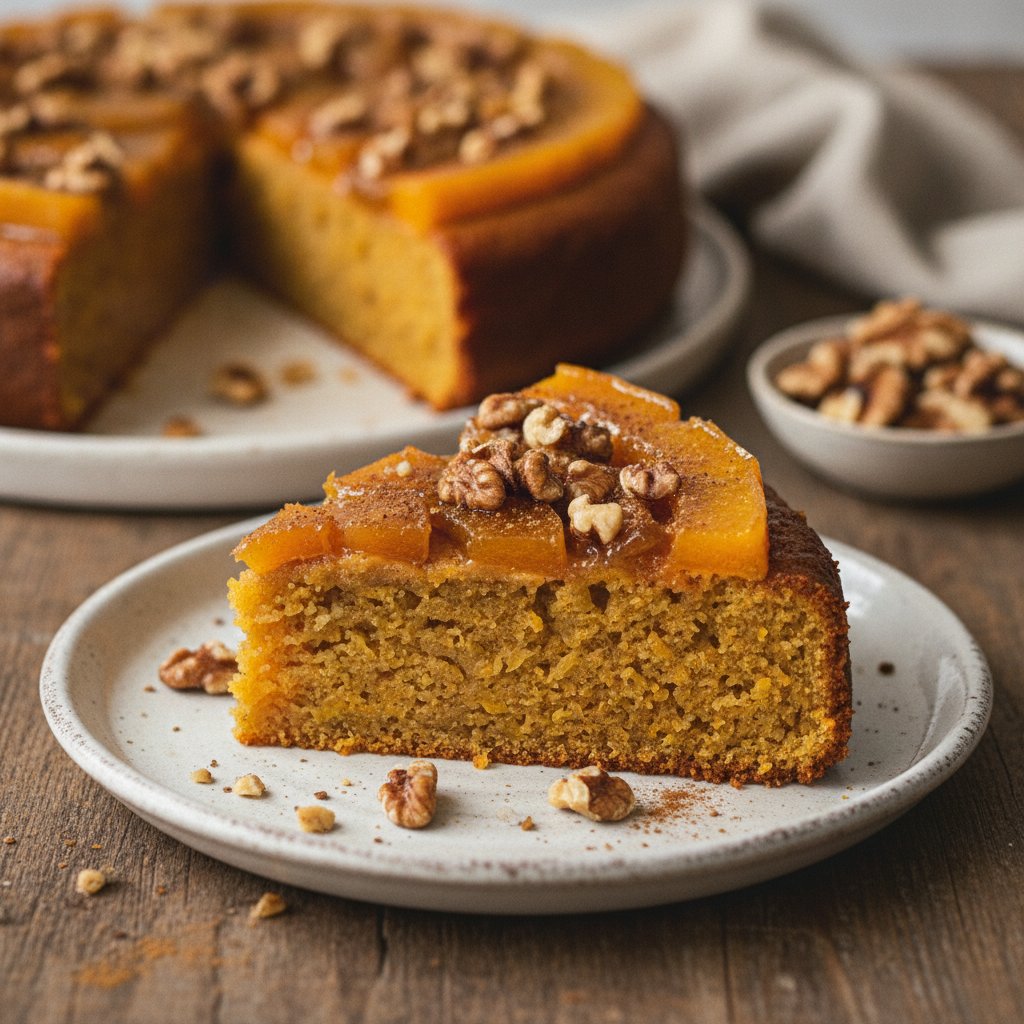 Turkish Candied Pumpkin Cake